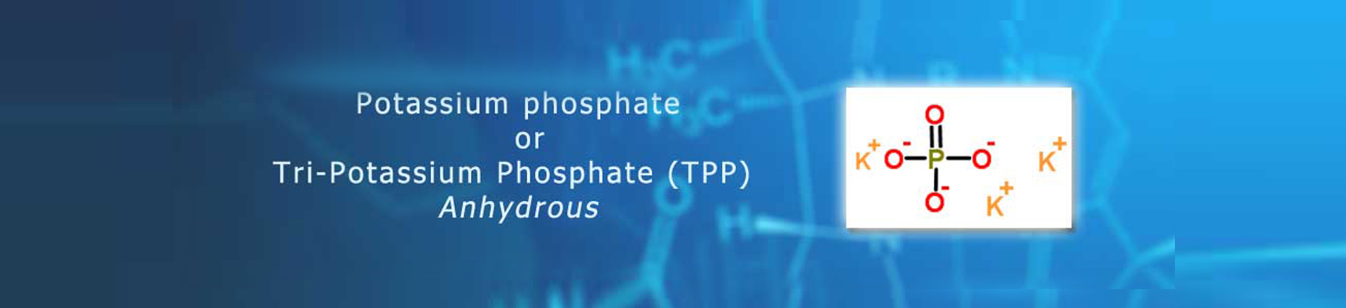 manufacturer of phosphate chemicals